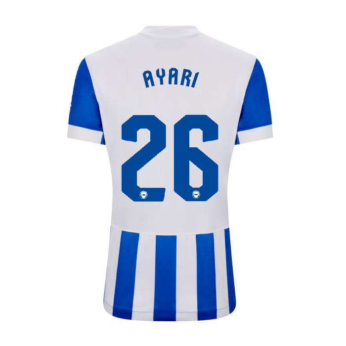 Brighton And Hove Albion Fanshop | bhafc womens 2526 home shirt – 26 – yasin ayari – 2500515-26-02 Collection
