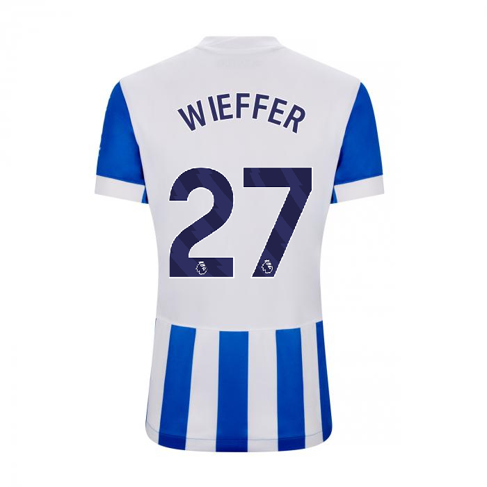 Brighton And Hove Albion Fanshop | bhafc womens 2526 home shirt – 27 – mats wieffer – 2500515-27-01 Collection