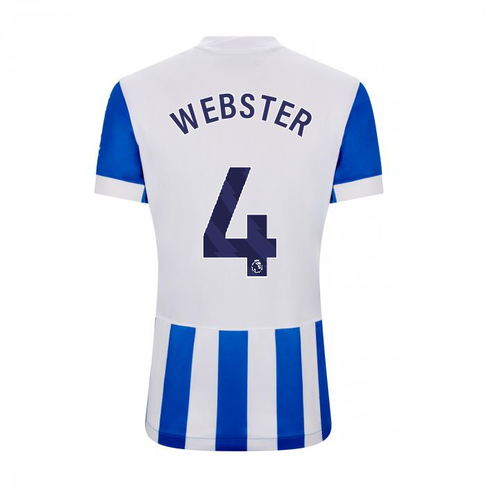 Brighton And Hove Albion Fanshop | bhafc womens 2526 home shirt – 4 – adam webster – 2500515-04-01 Collection