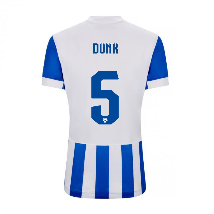 Brighton And Hove Albion Fanshop | bhafc womens 2526 home shirt – 5 – lewis dunk – 2500515-05-01 Collection