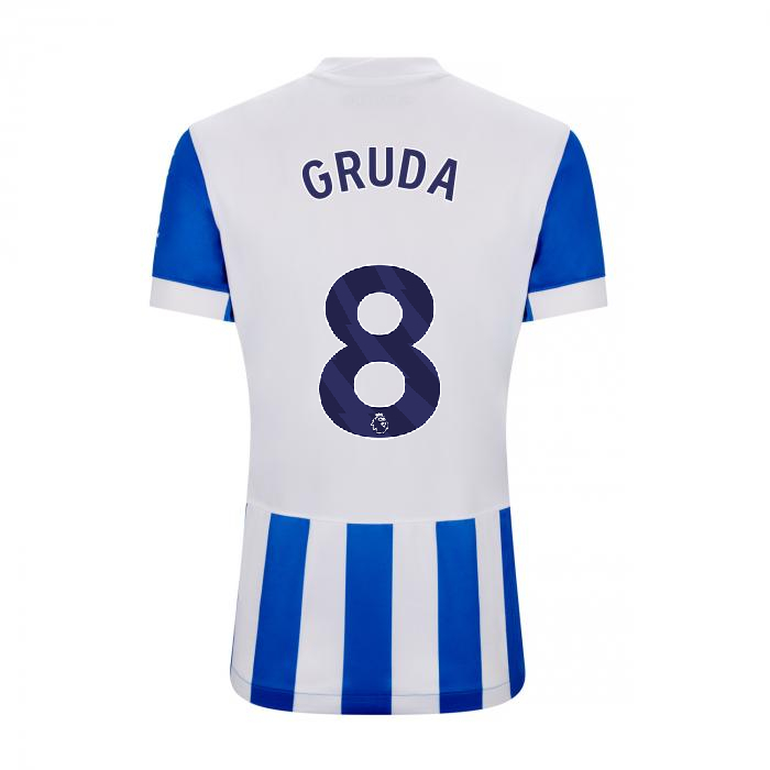 Brighton And Hove Albion Fanshop | bhafc womens 2526 home shirt – 8 – brajan gruda – 2500515-08-01 Collection