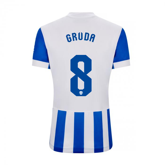 Brighton And Hove Albion Fanshop | bhafc womens 2526 home shirt – 8 – brajan gruda – 2500515-08-02 Collection