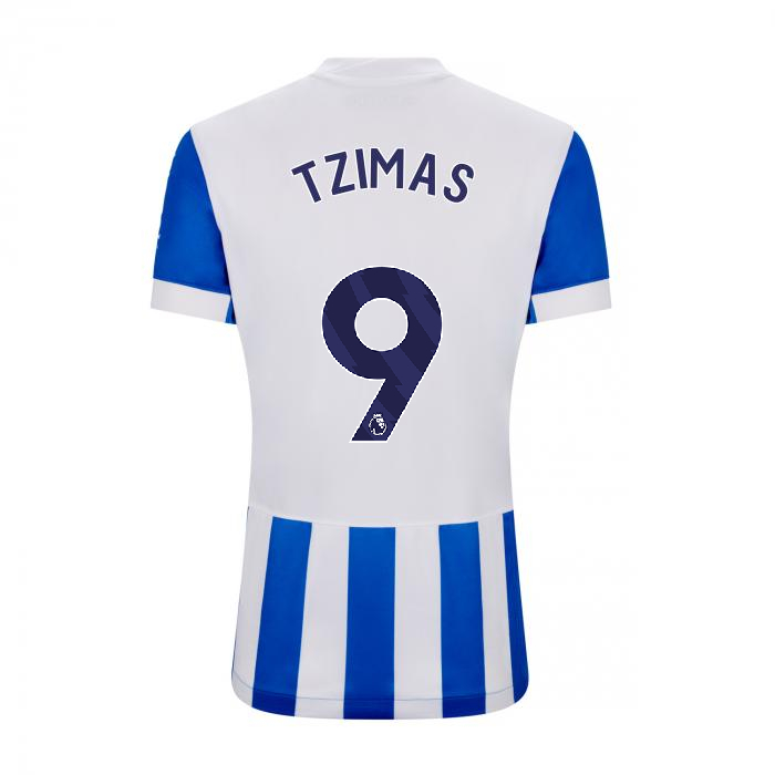 Brighton And Hove Albion Fanshop | bhafc womens 2526 home shirt – 9 – stefanos tzimas – 2500515-09-01 Collection