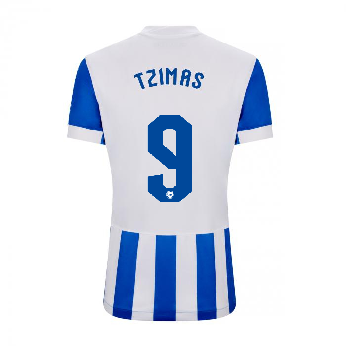 Brighton And Hove Albion Fanshop | bhafc womens 2526 home shirt – 9 – stefanos tzimas – 2500515-09-02 Collection