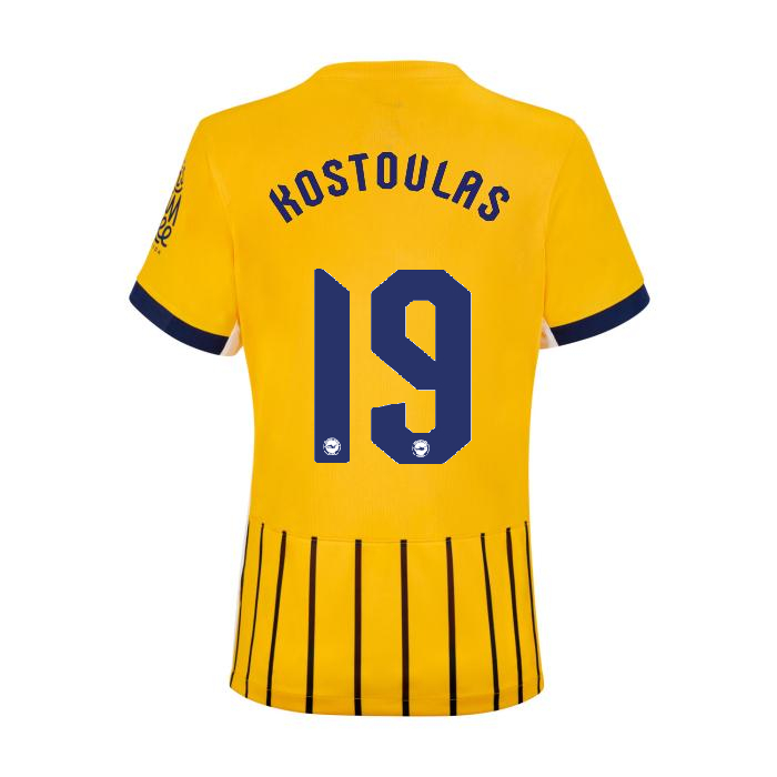 Brighton And Hove Albion Fanshop | bhafc womens 2526 third shirt – 19 – charalampos kostoulas – 2400843-19-01 Collection