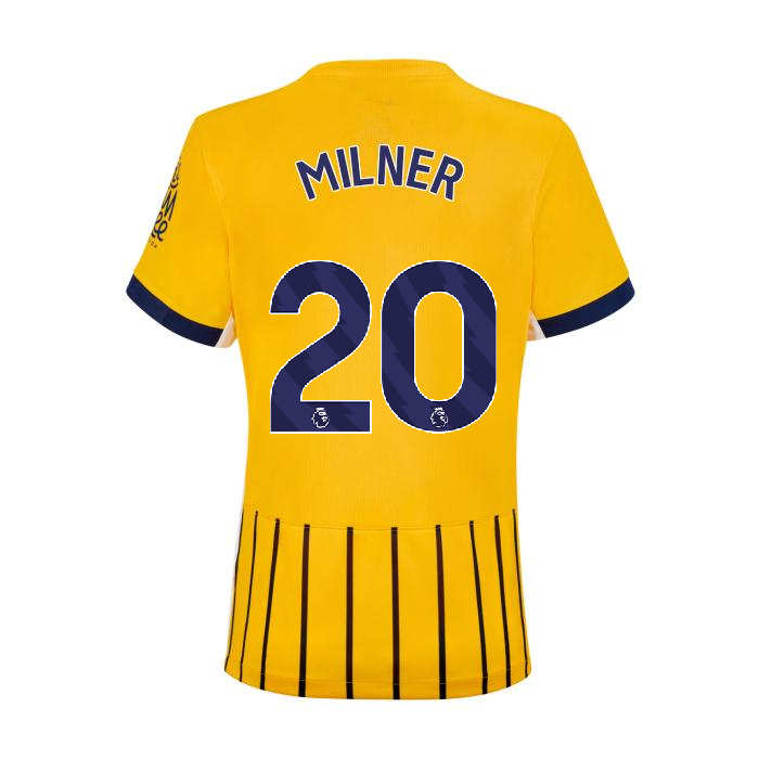 Brighton And Hove Albion Fanshop | bhafc womens 2526 third shirt – 20 – james milner – 2400843-20-01 Collection