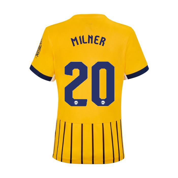 Brighton And Hove Albion Fanshop | bhafc womens 2526 third shirt – 20 – james milner – 2400843-20-02 Collection
