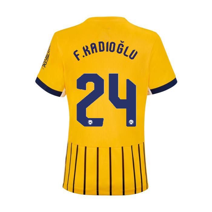 Brighton And Hove Albion Fanshop | bhafc womens 2526 third shirt – 24 – ferdi kadioglu – 2400843-24-02 Collection
