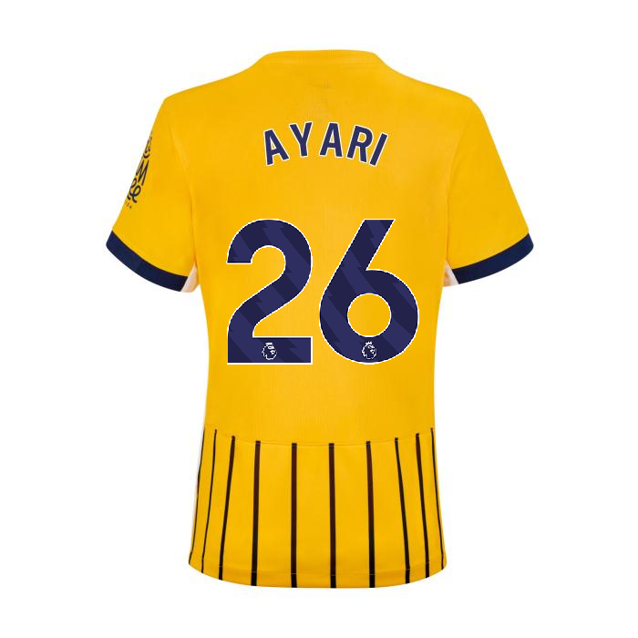 Brighton And Hove Albion Fanshop | bhafc womens 2526 third shirt – 26 – yasin ayari – 2400843-26-01 Collection