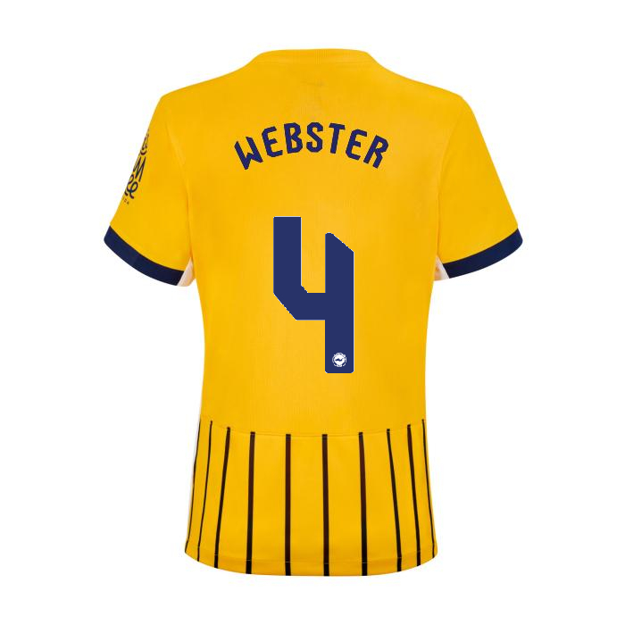Brighton And Hove Albion Fanshop | bhafc womens 2526 third shirt – 4 – adam webster – 2400843-04-02 Collection