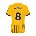 Brighton And Hove Albion Fanshop | bhafc womens 2526 third shirt – 8 – brajan gruda – 2400843-08-01 Collection