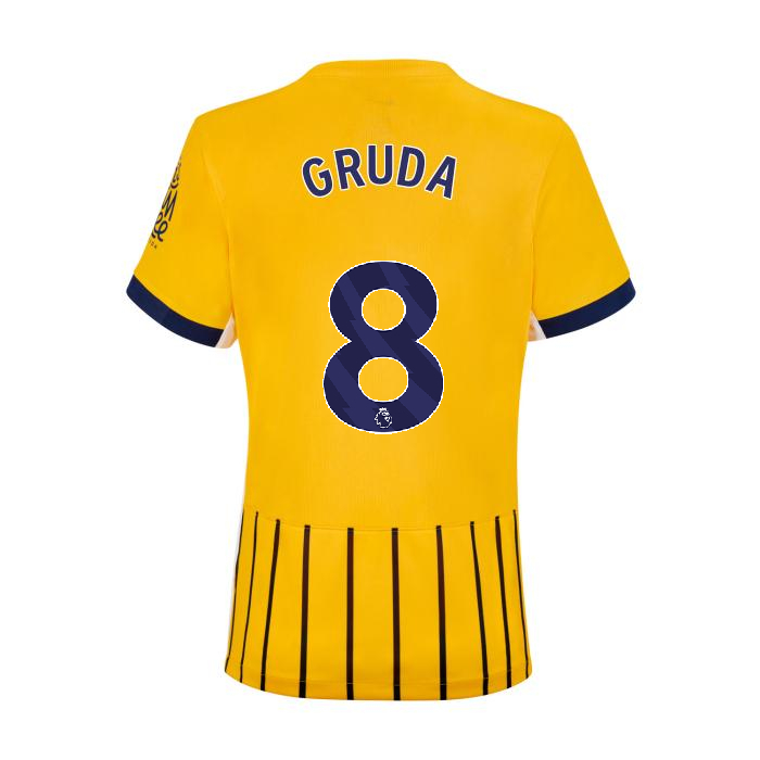 Brighton And Hove Albion Fanshop | bhafc womens 2526 third shirt – 8 – brajan gruda – 2400843-08-01 Collection