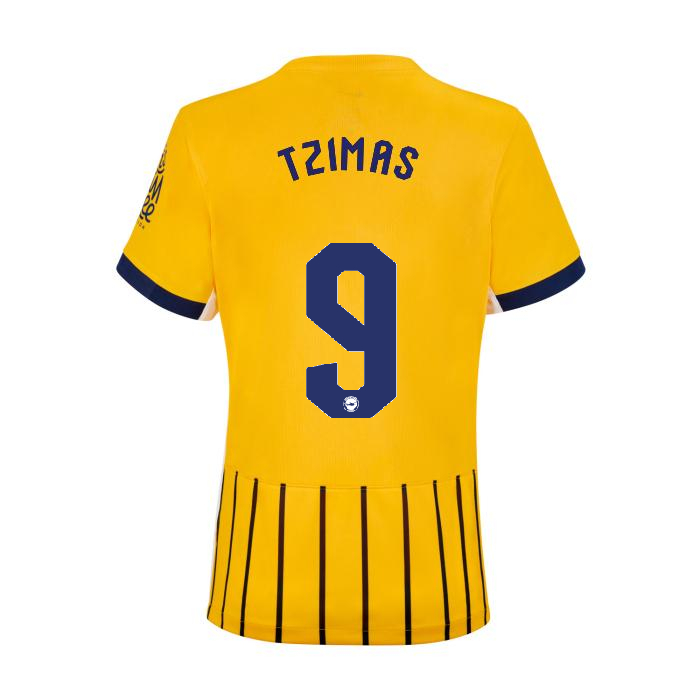 Brighton And Hove Albion Fanshop | bhafc womens 2526 third shirt – 9 – stefanos tzimas – 2400843-09-02 Collection