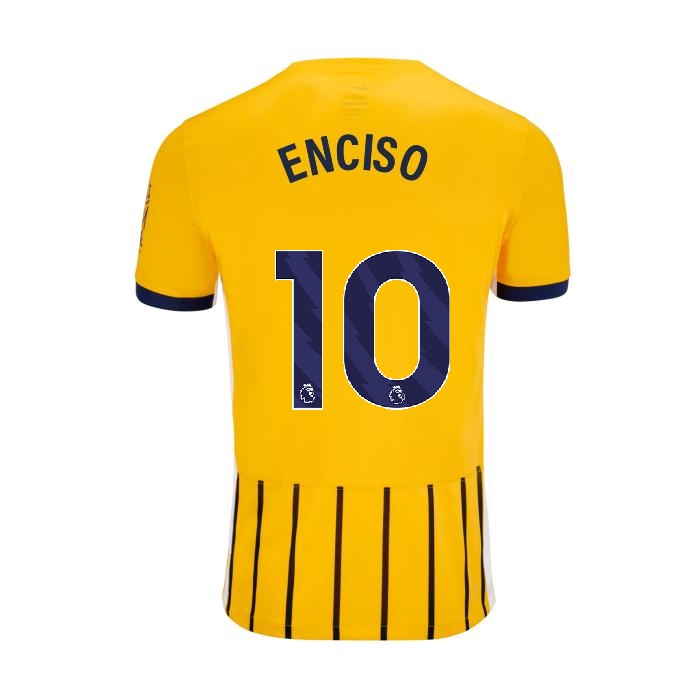 Brighton And Hove Albion Fanshop | bhafc youth 2425 away shirt – 10 enciso – 2400844-18 Collection