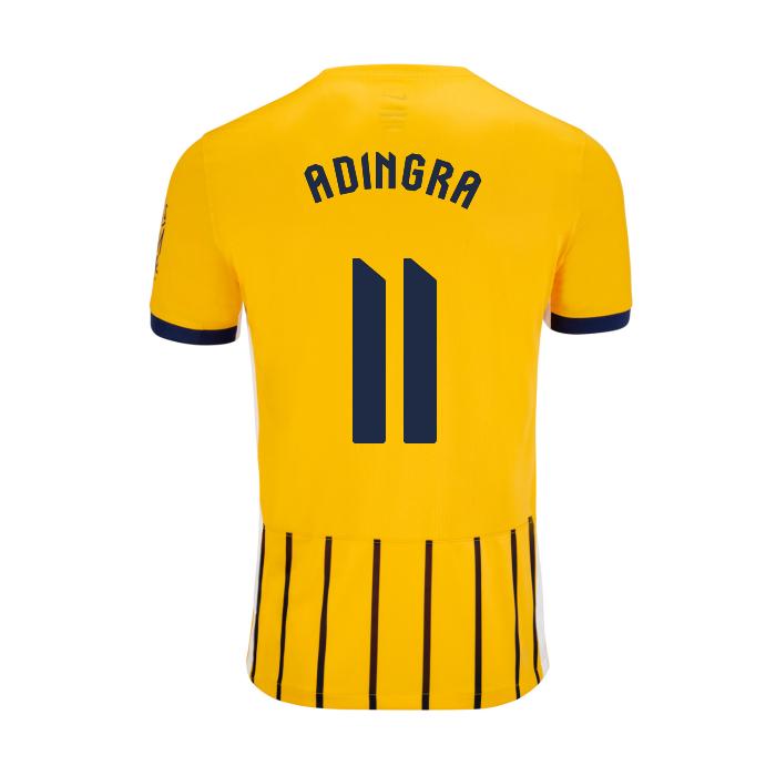 Brighton And Hove Albion Fanshop | bhafc youth 2425 away shirt – 11 adingra – 2400844-19 Collection