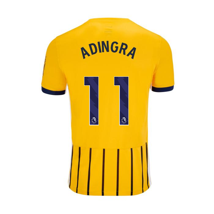 Brighton And Hove Albion Fanshop | bhafc youth 2425 away shirt – 11 adingra – 2400844-20 Collection