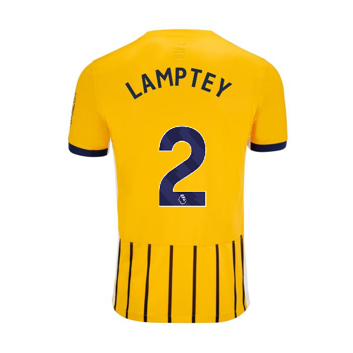 Brighton And Hove Albion Fanshop | bhafc youth 2425 away shirt – 2 lamptey – 2400844-01 Collection