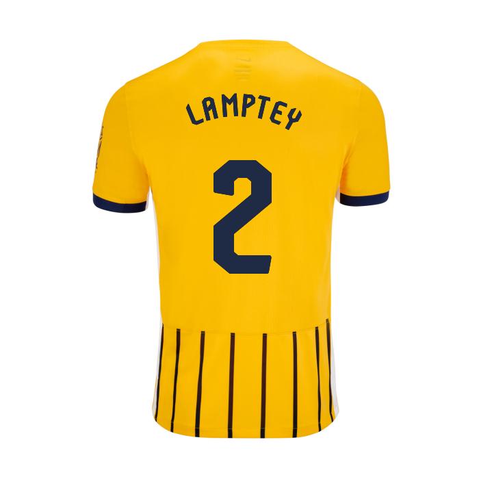 Brighton And Hove Albion Fanshop | bhafc youth 2425 away shirt – 2 lamptey – 2400844-02 Collection