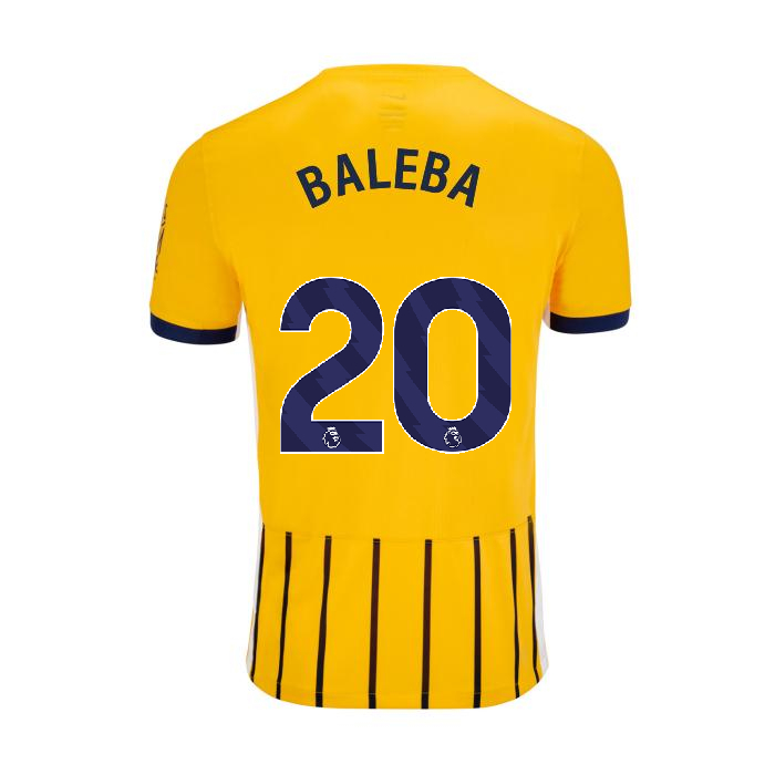 Brighton And Hove Albion Fanshop | bhafc youth 2425 away shirt – 20 baleba – 2400844-30 Collection