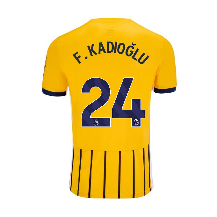 Brighton And Hove Albion Fanshop | bhafc youth 2425 away shirt – 24 f.kadioglu – 2400844-111 Collection