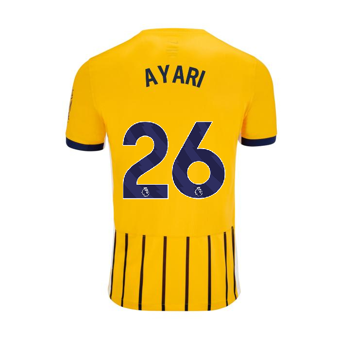 Brighton And Hove Albion Fanshop | bhafc youth 2425 away shirt – 26 ayari – 2400844-38 Collection