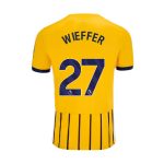 Brighton And Hove Albion Fanshop | bhafc youth 2425 away shirt – 27 wieffer – 2400844-40 Collection