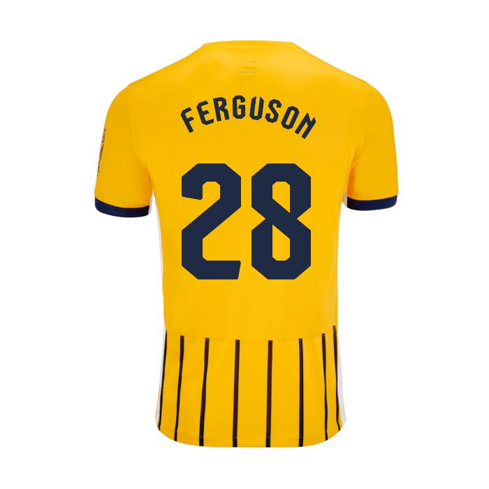 Brighton And Hove Albion Fanshop | bhafc youth 2425 away shirt – 28 ferguson – 2400844-41 Collection