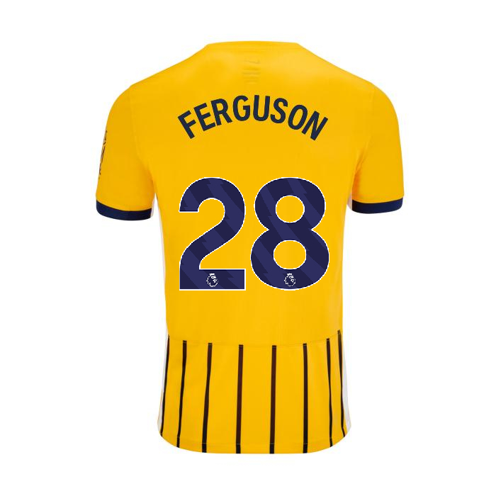 Brighton And Hove Albion Fanshop | bhafc youth 2425 away shirt – 28 ferguson – 2400844-42 Collection
