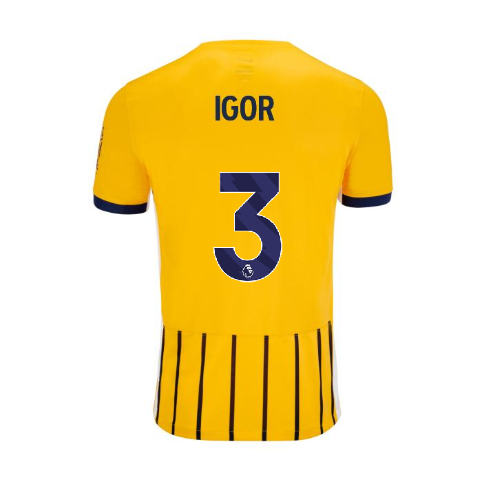 Brighton And Hove Albion Fanshop | bhafc youth 2425 away shirt – 3 igor – 2400844-03 Collection