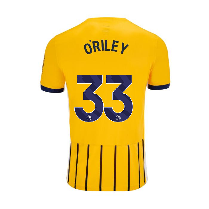 Brighton And Hove Albion Fanshop | bhafc youth 2425 away shirt – 33 oriley – 2400844-47 Collection