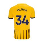 Brighton And Hove Albion Fanshop | bhafc youth 2425 away shirt – 34 veltman – 2400844-49 Collection