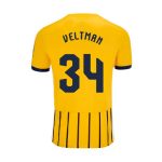 Brighton And Hove Albion Fanshop | bhafc youth 2425 away shirt – 34 veltman – 2400844-50 Collection