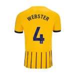 Brighton And Hove Albion Fanshop | bhafc youth 2425 away shirt – 4 webster – 2400844-05 Collection