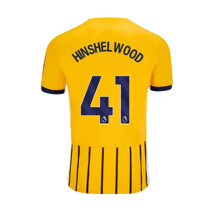 Brighton And Hove Albion Fanshop | bhafc youth 2425 away shirt – 41 hinshelwood – 2400844-55 Collection