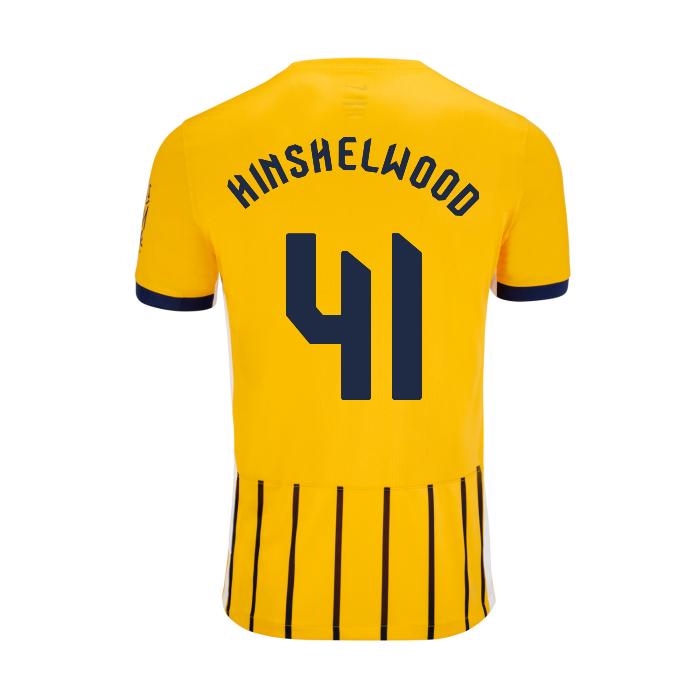 Brighton And Hove Albion Fanshop | bhafc youth 2425 away shirt – 41 hinshelwood – 2400844-56 Collection