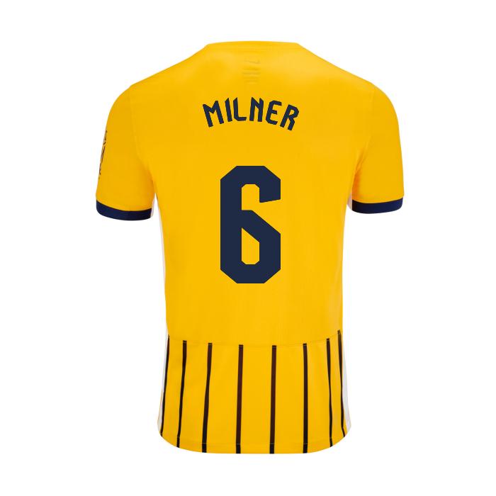 Brighton And Hove Albion Fanshop | bhafc youth 2425 away shirt – 6 milner – 2400844-10 Collection
