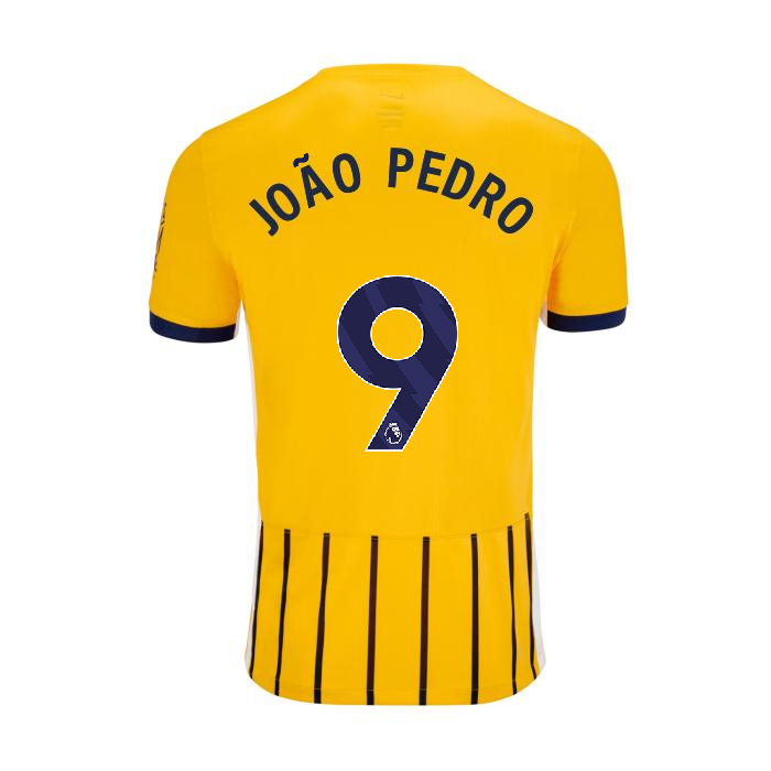Brighton And Hove Albion Fanshop | bhafc youth 2425 away shirt – 9 joao pedro – 2400844-16 Collection