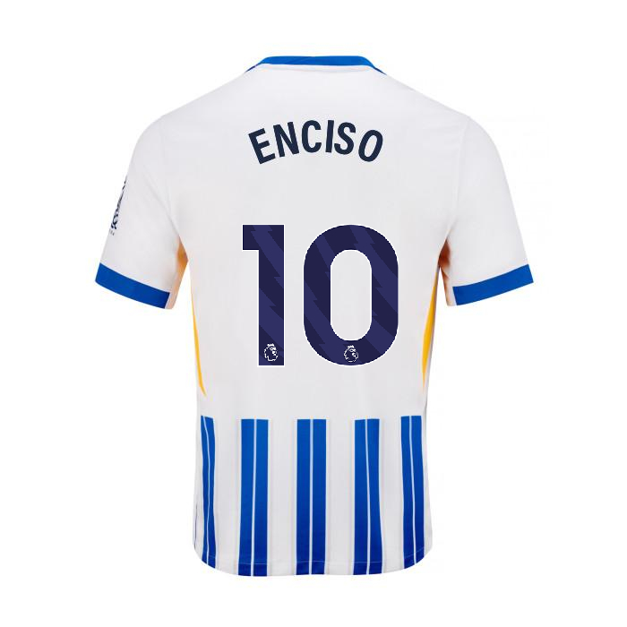 Brighton And Hove Albion Fanshop | bhafc youth 2425 home shirt – 10 enciso – 2400799-17 Collection