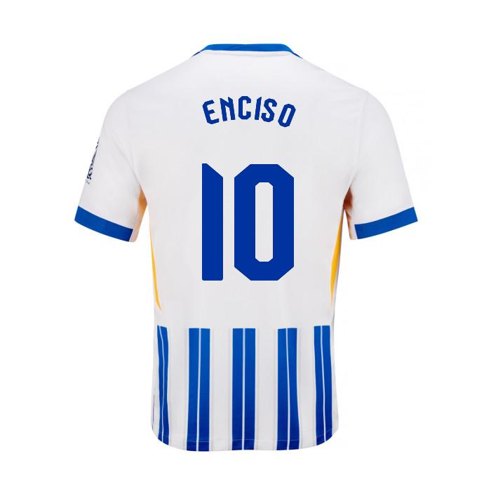 Brighton And Hove Albion Fanshop | bhafc youth 2425 home shirt – 10 enciso – 2400799-18 Collection