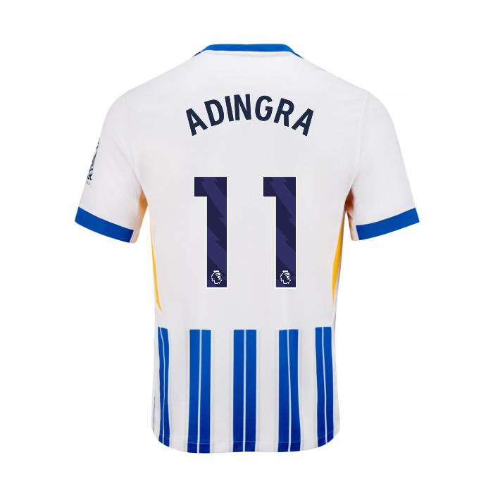 Brighton And Hove Albion Fanshop | bhafc youth 2425 home shirt – 11 adingra – 2400799-19 Collection
