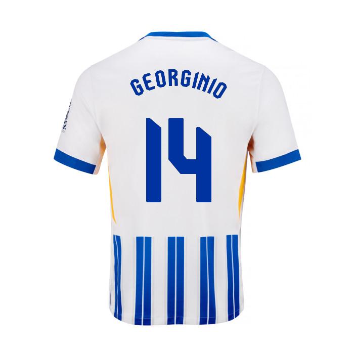Brighton And Hove Albion Fanshop | bhafc youth 2425 home shirt – 14 georginio – 2400799-22 Collection