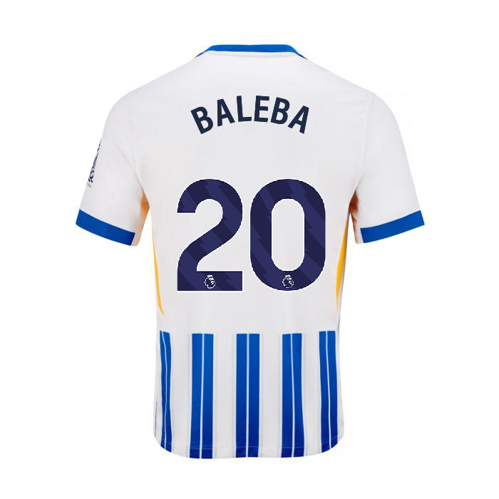Brighton And Hove Albion Fanshop | bhafc youth 2425 home shirt – 20 baleba – 2400799-29 Collection