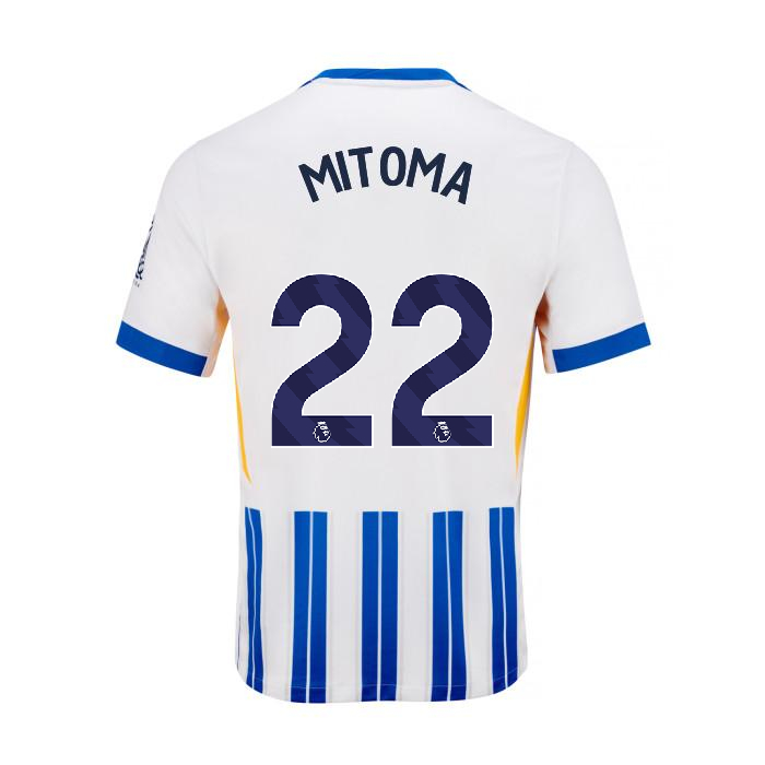 Brighton And Hove Albion Fanshop | bhafc youth 2425 home shirt – 22 mitoma – 2400799-31 Collection