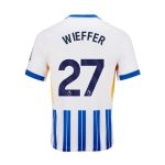 Brighton And Hove Albion Fanshop | bhafc youth 2425 home shirt – 27 wieffer – 2400799-39 Collection