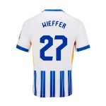 Brighton And Hove Albion Fanshop | bhafc youth 2425 home shirt – 27 wieffer – 2400799-40 Collection
