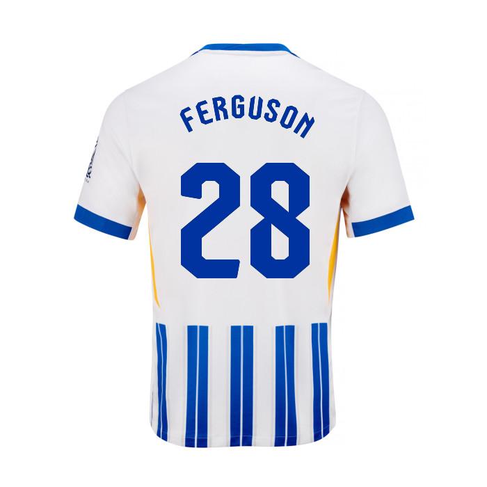 Brighton And Hove Albion Fanshop | bhafc youth 2425 home shirt – 28 ferguson – 2400799-42 Collection