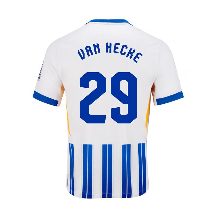 Brighton And Hove Albion Fanshop | bhafc youth 2425 home shirt – 29 van hecke – 2400799-44 Collection