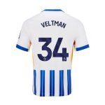 Brighton And Hove Albion Fanshop | bhafc youth 2425 home shirt – 34 veltman – 2400799-49 Collection