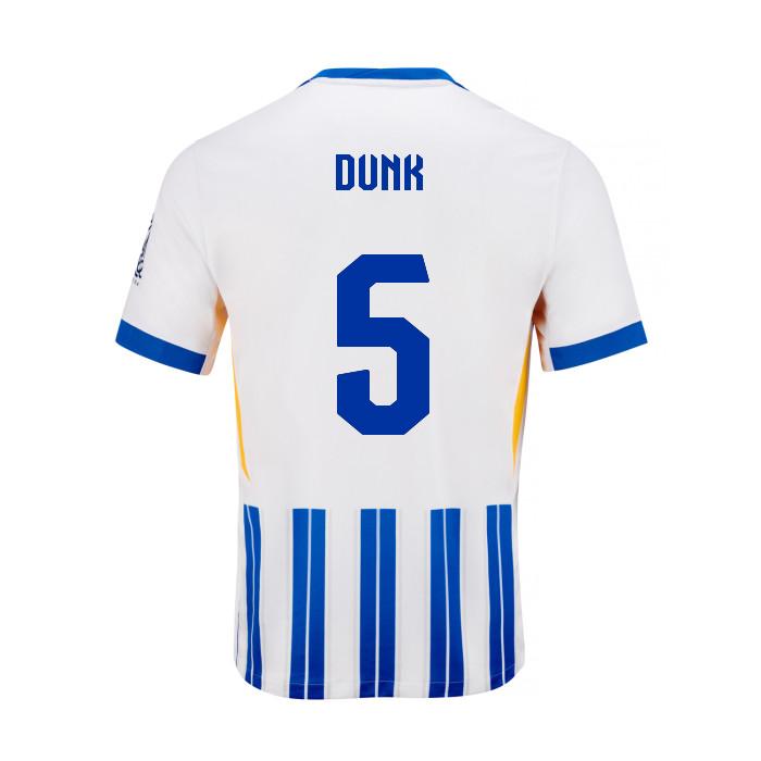 Brighton And Hove Albion Fanshop | bhafc youth 2425 home shirt – 5 dunk – 2400799-07 Collection