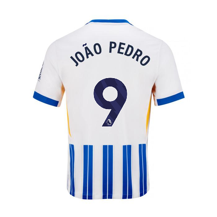 Brighton And Hove Albion Fanshop | bhafc youth 2425 home shirt – 9 joao pedro – 2400799-15 Collection
